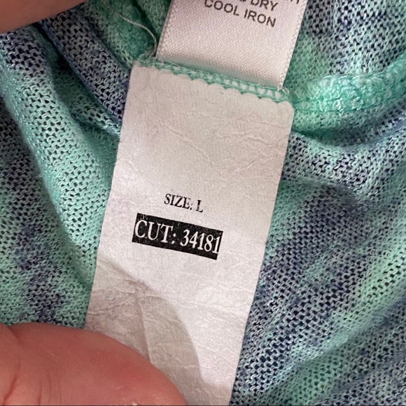 🔺SOLD🔺 Sweater Lightweight Tunic Charming Charlie Large - Picture 5 of 7